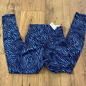 NWT Aerie Offline Real Me Zebra Leggings, Sz Small